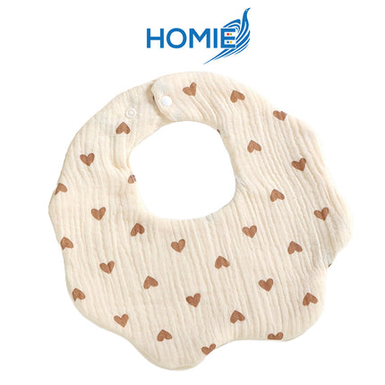 Cotton Gauze Baby Bandana Bibs – Drool & Food Catcher