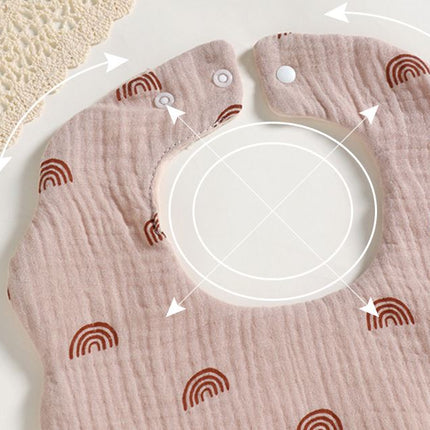 Cotton Gauze Baby Bandana Bibs – Drool & Food Catcher