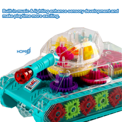 Mini Transparent Models Electric Vehicle for Kids