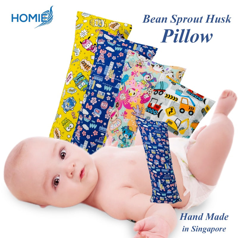 Baby Organic Bean Sprout Husk Pillow Beansprout Pillow Baby pillo HOMIE.SG