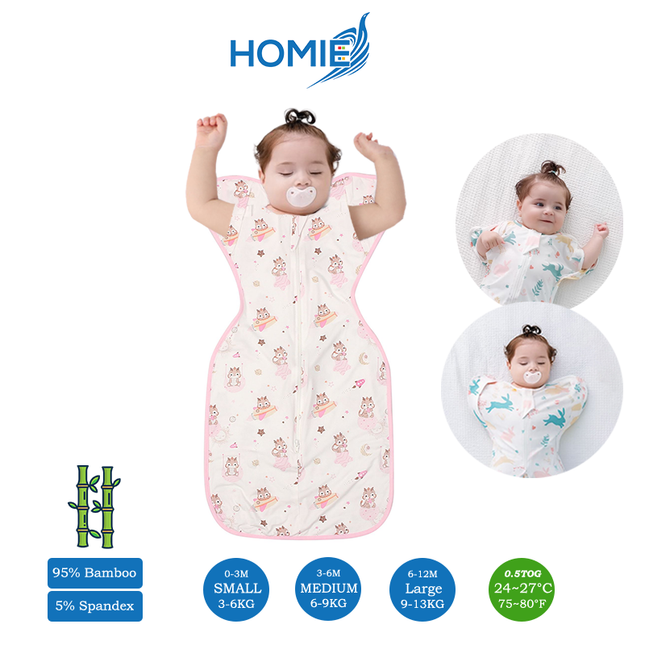 Button Bamboo Swaddle (6 to 12 months) ONLY