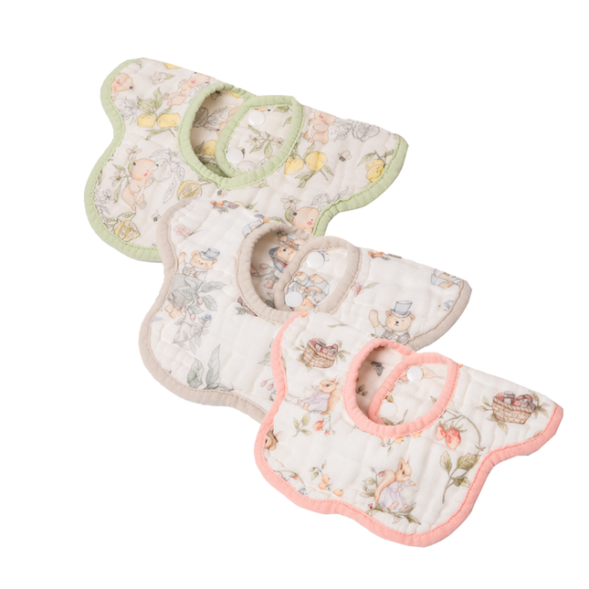 HOMIE Cotton Bib (27×29cm)