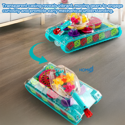 Mini Transparent Models Electric Vehicle for Kids
