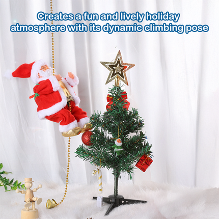 Mini Santa Toys Electronic Christmas Decoration Toy