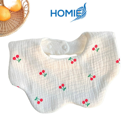 Cotton Gauze Baby Bandana Bibs – Drool & Food Catcher