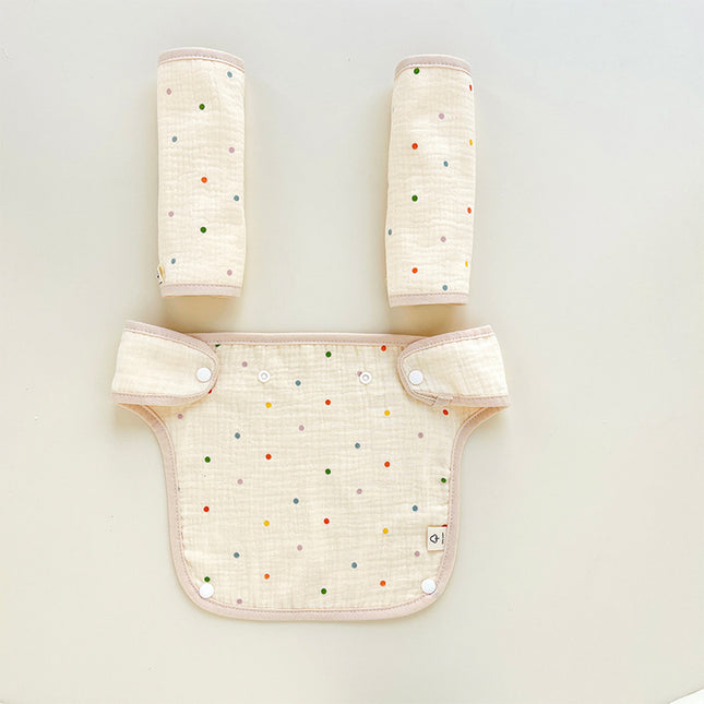 3 in 1 Reversible Cotton Teething Drooling Pads