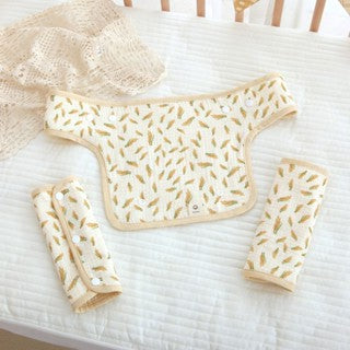3 in 1 Reversible Cotton Teething Drooling Pads