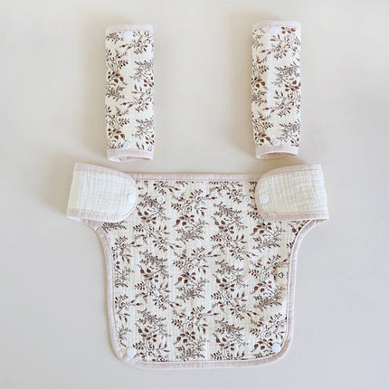 3 in 1 Reversible Cotton Teething Drooling Pads