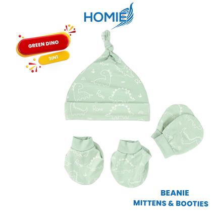 3in1 Bamboo Hats, Mittens and Socks