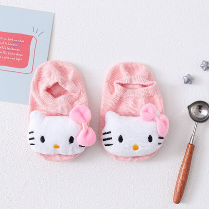 3D Cartoon Newborn Baby Socks (A)