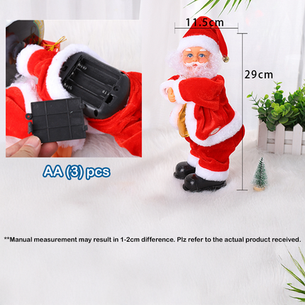 Mini Santa Toys Electronic Christmas Decoration Toy