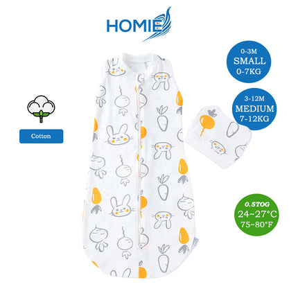 HOMIE Transitional Baby bamboo swaddle / Transitional Swaddle / Baby Swaddle and Sleeping Bag / Swaddle Bamboo / Swaddle Rap / New Born Swaddle Zip /