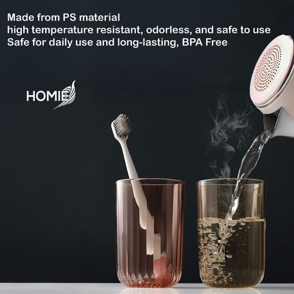 Minimalist Magnetic Wall-Mounted Toothbrush Cup Set / Magnet Cups Holder