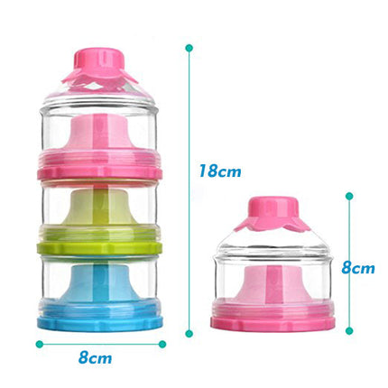 Milk Powder Container (3-Layers)