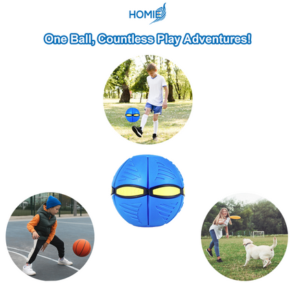 ⚽⚽TransformaBall – Pop & Fly Disc
