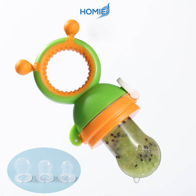 Fresh Fruit feeder with silicone pacifiers