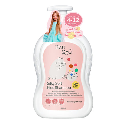 BZU BZU Silky Soft Kids Hair Shampoo 600ml