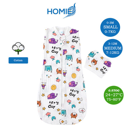 HOMIE Transitional Baby bamboo swaddle / Transitional Swaddle / Baby Swaddle and Sleeping Bag / Swaddle Bamboo / Swaddle Rap / New Born Swaddle Zip /
