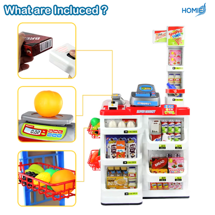 Mini Supermarket Play Set (3 years +)