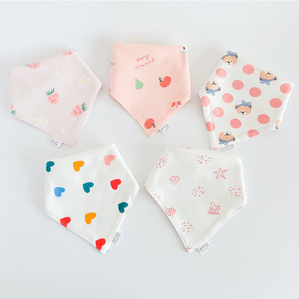 3 in 1 Cotton Baby Bibs