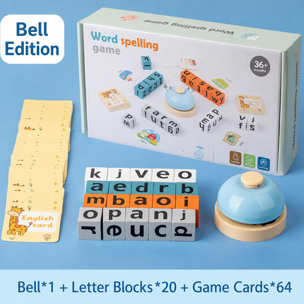 Word and letter building blocks (3 to 6 years old)