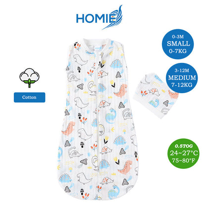 HOMIE Transitional Baby bamboo swaddle / Transitional Swaddle / Baby Swaddle and Sleeping Bag / Swaddle Bamboo / Swaddle Rap / New Born Swaddle Zip /