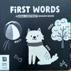 First Words A High-Contrast Board Book