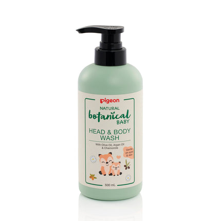 Natural Botanical Baby 2 in 1 Head & Body Wash 500ml