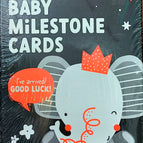 High Contrast Baby Milestone Cards