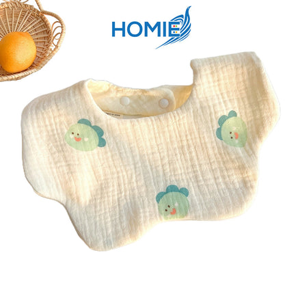 Cotton Gauze Baby Bandana Bibs – Drool & Food Catcher