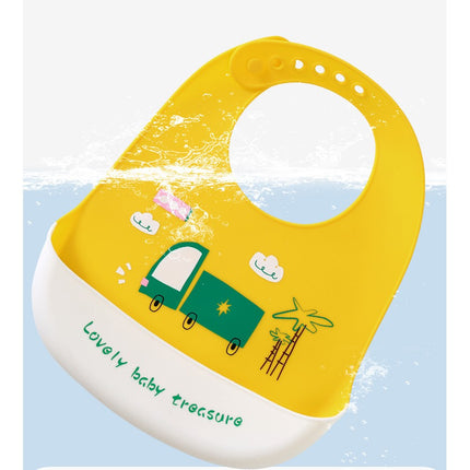 Adjustable Waterproof Silicone Baby Bibs