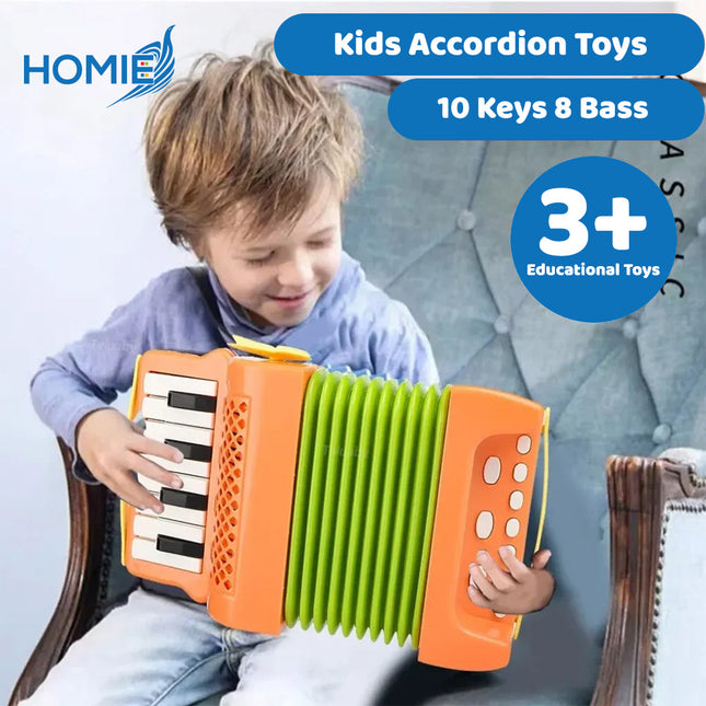 ACCORDION MUSICAL INSTRUMENT TOY early education developmental music toy