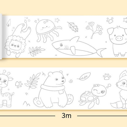 Drawing Color Paper Roll