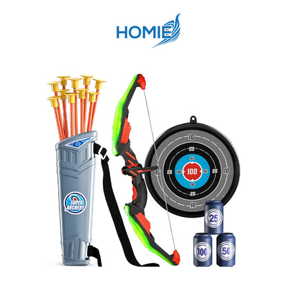 ARCHERY GAME TOY SET bow and arrow with target stand for kids (Outdoor and Indoor Play)
