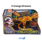 D Orange Dinosaur