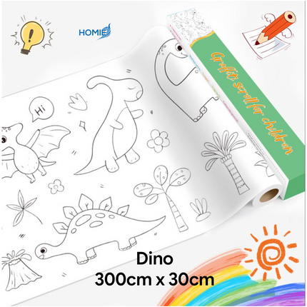 Drawing Color Paper Roll Creative Imagination with the Ultimate Extra Long Drawing and Coloring Roll ✨