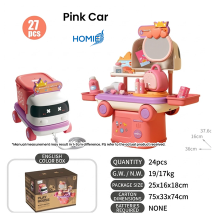 Mini Trolley Car and Suitcase Toy