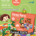 Forest Party 48 pcs