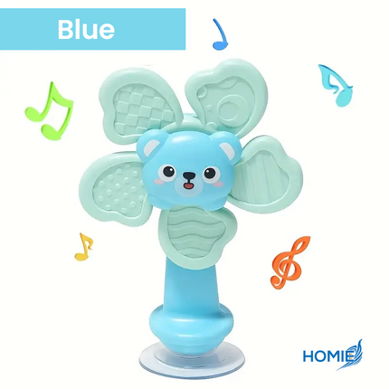 Spinning Flower Animal Character Toys