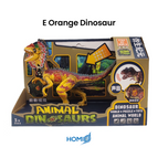 E Orange Dinosaur