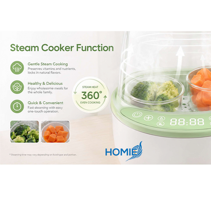 OONEW 4-in-1 Bottle Warmer and Sterilizer