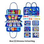 Blue (2) Dinosaur School Bag
