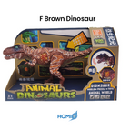 F Brown Dinosaur
