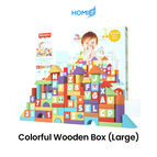 Colorful Wooden Box (Large)
