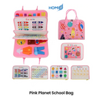 Pink Planet School Bag
