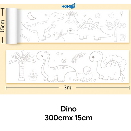 Drawing Color Paper Roll Creative Imagination with the Ultimate Extra Long Drawing and Coloring Roll ✨