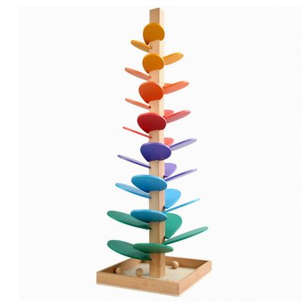 Rainbow Music Tree Toy marble run ball track educational toy