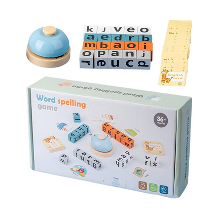 Word and letter building blocks (3 to 6 years old)