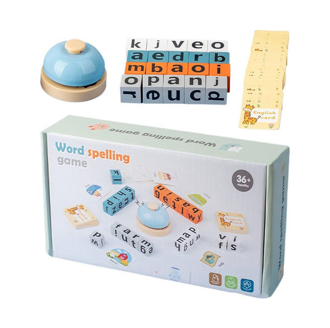 Word and letter building blocks (3 to 6 years old)