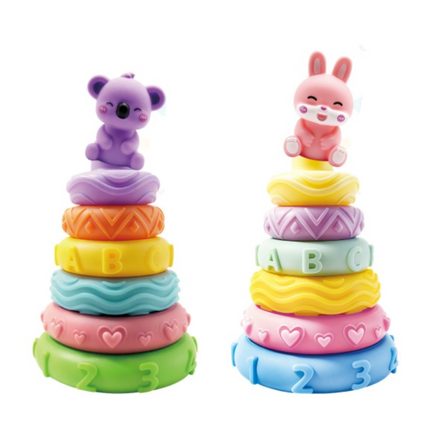 Soft and Washable Stacking Toy 7pcs (6 Months and above)